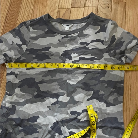 Sonoma Gray Camouflage T Shirt dress - Picture 4 of 8